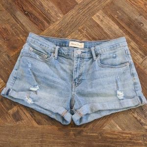 GAP Vintage Cutoff Rolled 3" Jean Shorts